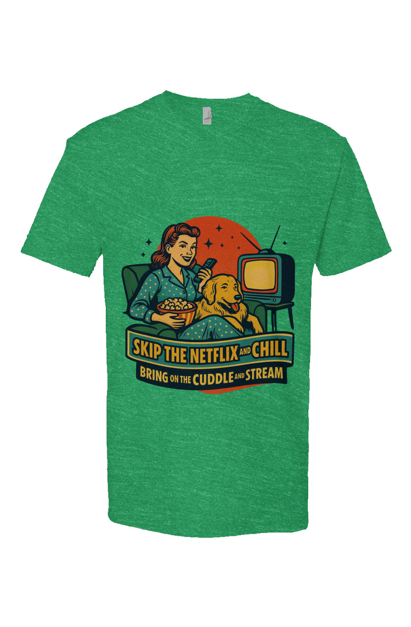 Vintage Cuddle & Stream - Heather Short Sleeve